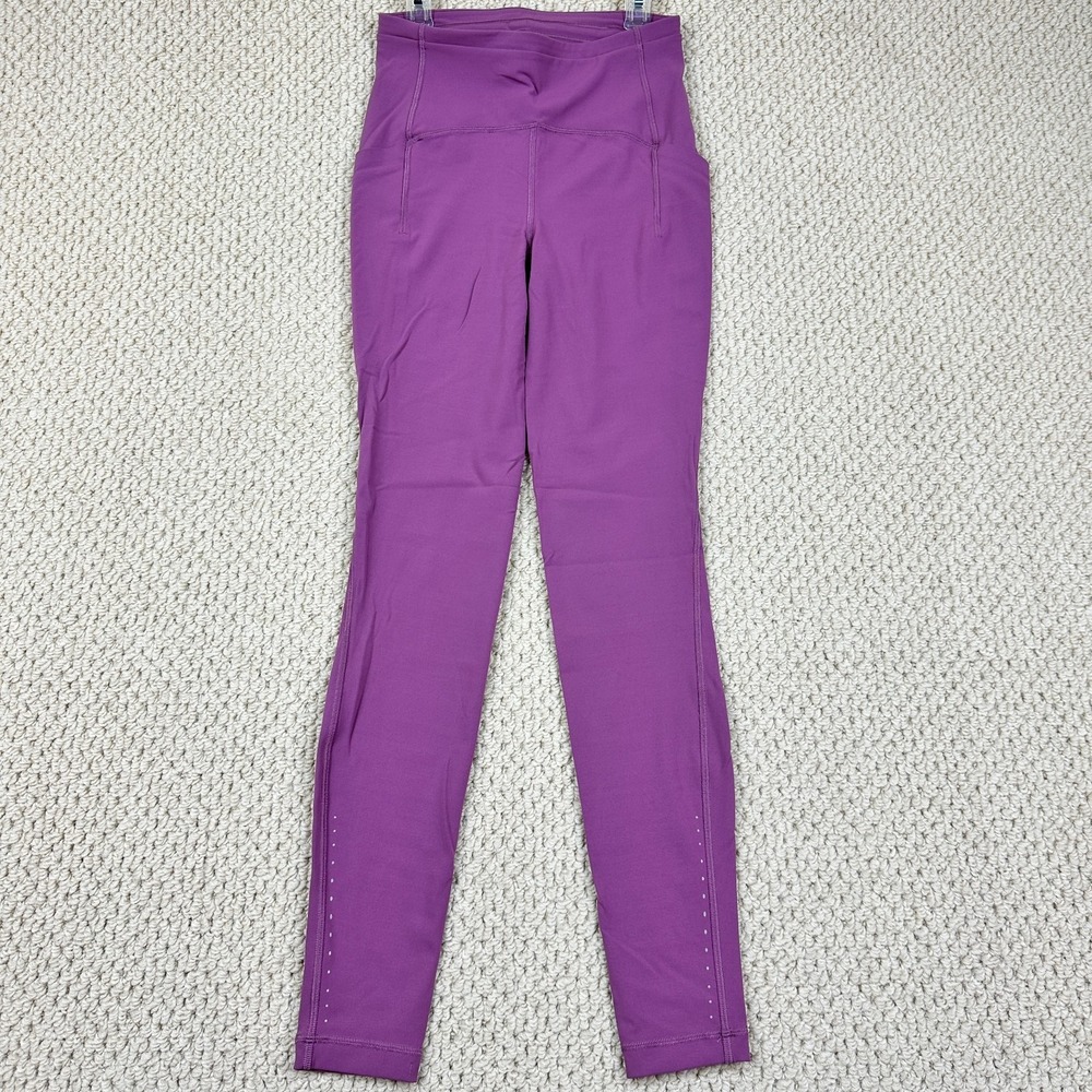 Lululemon Leggings Womens 4 Vtg Plum Swift Speed High Rise Tight  28" Yoga Run